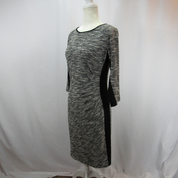 Anne Klein Dresses & Skirts - Anne Klein 3/4 Sleeve Rouched Side Career Dress
